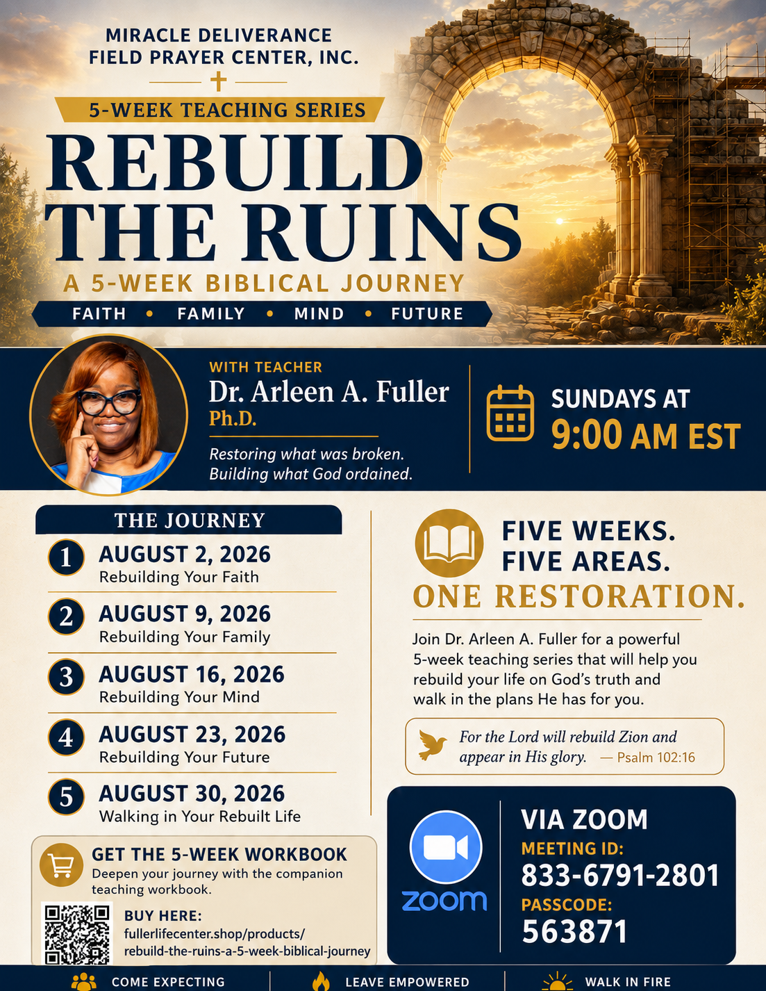 August Is the Month of Alignment: It Is Time to Rebuild the Ruins